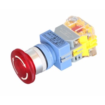 Bouton poussoir d'urgence 12V