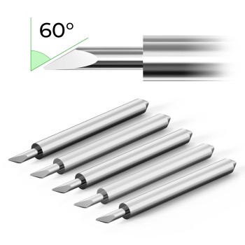 Lâminas de substituição xTool M1 60° - 5 unidades