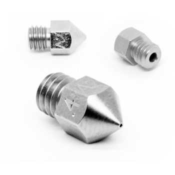 Micro Swiss - MK8 0,60mm Plated A2 Tool Steel Wear Resistant Nozzle