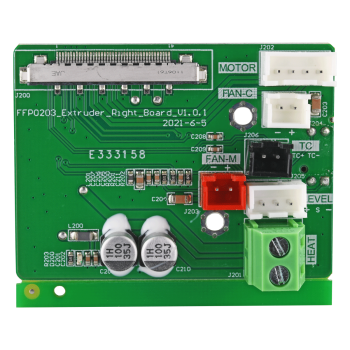 Flashforge Creator 3 Pro Placa Extrusora Izquierda