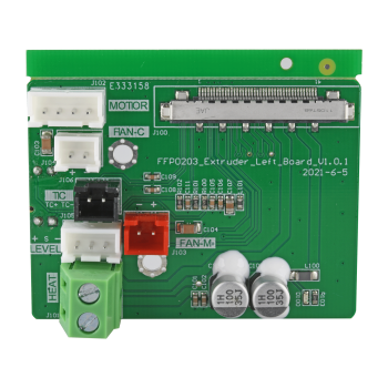 Flashforge Creator 3 Pro Rechtes Extruder Board