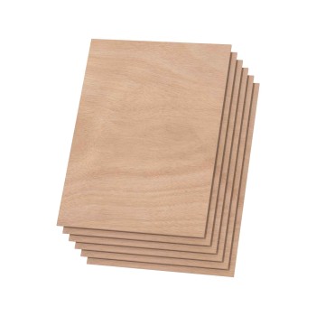 xTool 2,5 mm Mahogany Plywood (6-Pack)