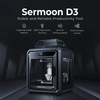 Creality Sermoon D3: de Alta Estabilidad Industrial - impresora 3D