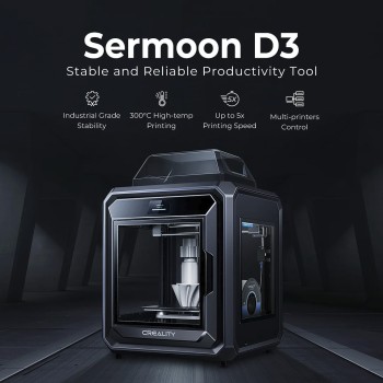 Creality Sermoon D3 : Imprimante 3D industrielle à haute stabilité