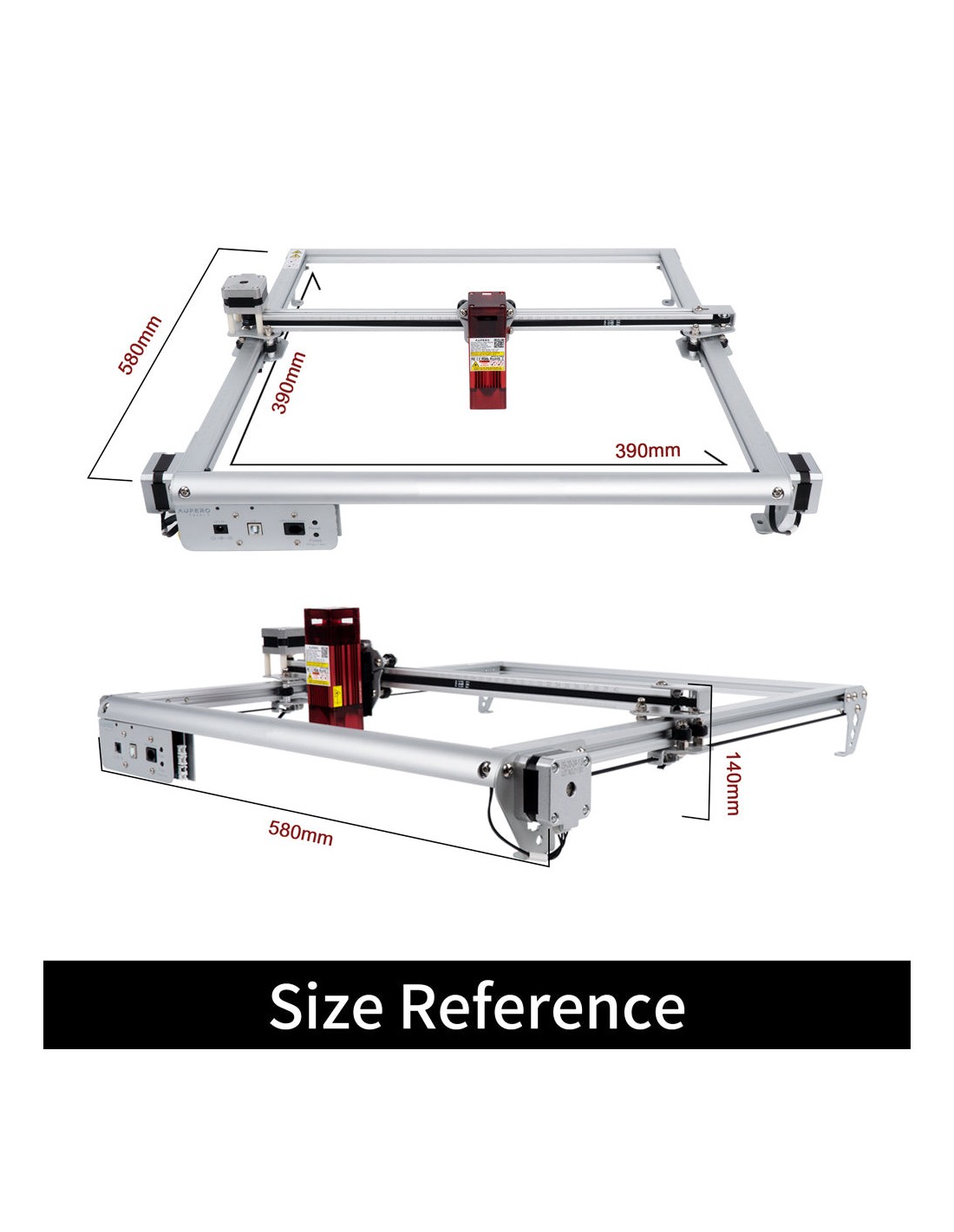 Ortur Aufero Laser 2 - Laser engraving and cutting machine - 10W