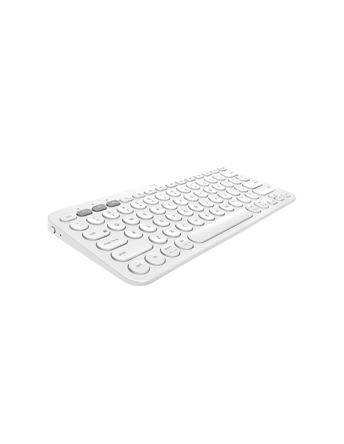 Logitech K380 Wireless Keyboard - White (Spanish)