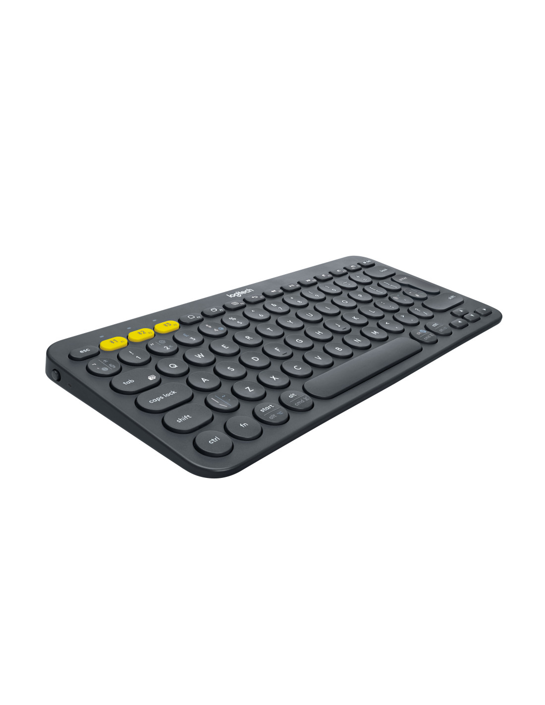 Logitech trådløst tastatur K380 - sort (engelsk)