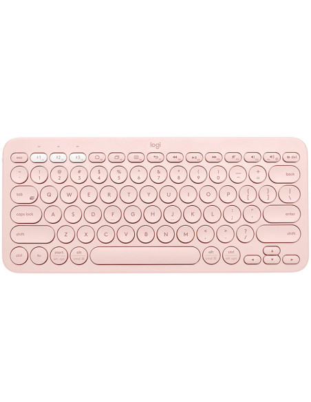 Logitech Wireless Keyboard K380 - Rosa (Inglês)
