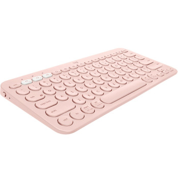 Logitech trådløst tastatur K380 - pink (engelsk)