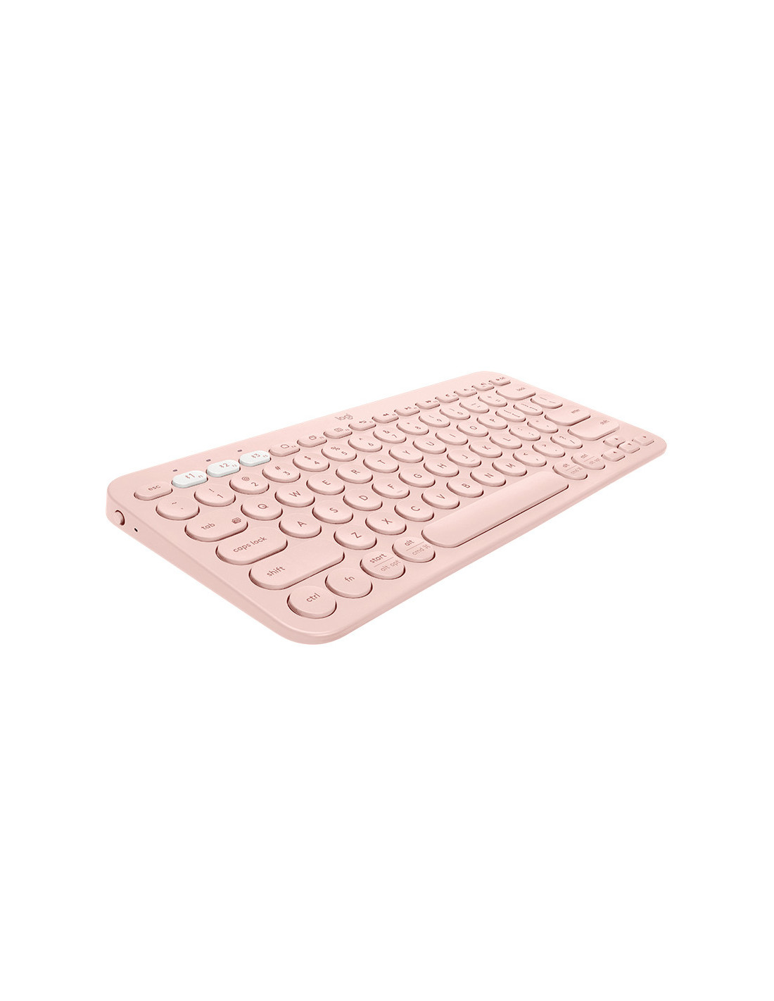 Logitech K380 Wireless Keyboard - Pink (Spanish)