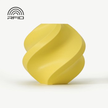 Filamento PLA Matte Bambu Lab 1,75 mm (1Kg) - Amarillo Limón - sin carrete