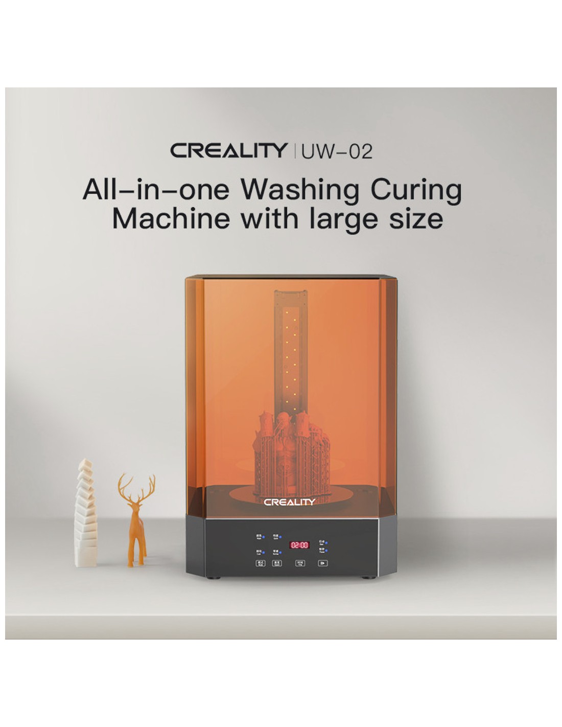 Creality UW-02 - Máquina de lavado y curado