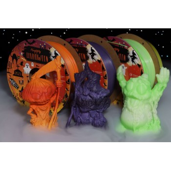 Polymaker Halloween Pack - 3 x 1kg PLA | Filamento para impressão 3D | 1,75 mm (x3 1Kg) | Diversos