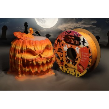 Polymaker Halloween Pack - 3 x 1kg PLA | Filamento para impressão 3D | 1,75 mm (x3 1Kg) | Diversos