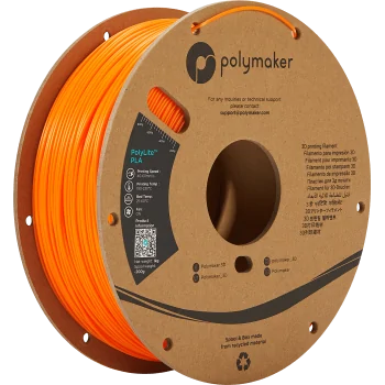 Polymaker PolyLite PLA | 3D Druck Filament | 1,75 mm (1Kg) | Silk Black