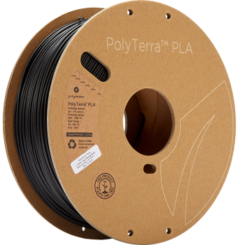 Polymaker PolyTerra PLA - Filament 2,85 mm (1Kg) - Schwarz