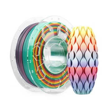 Creality CR-PLA | 3D Druck Filament | 1,75mm (1Kg) | Regenbogen