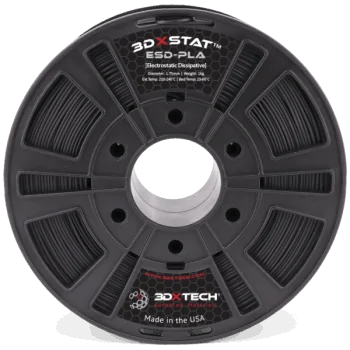 3DXTech Obsidian™ PA6+CF : Filament d'impression 3D : 1.75mm (1Kg) : Noir