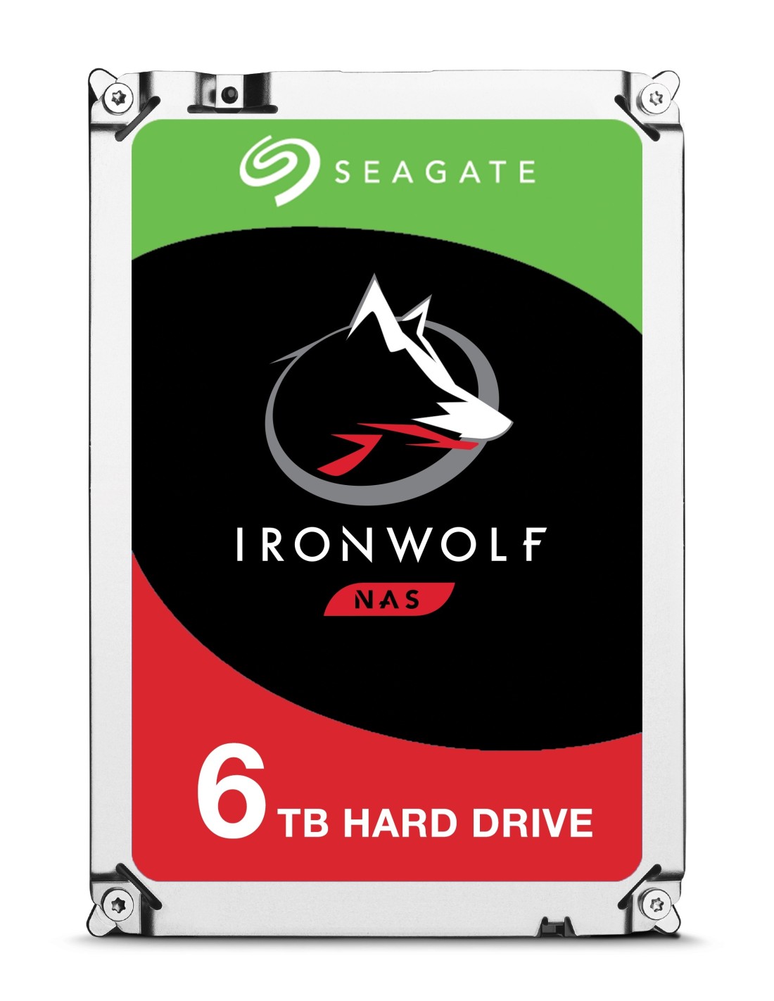 Festplatte ST6000VN001 6TB HDD 3,5" IRONWOLF NAS Edition 5400RPM 256MB.