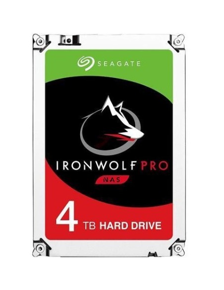 ST4000NE001 4TB HDD 3.5" Edición IRONWOLF PRO NAS 7200RPM 256MB. Garantía 5 años + exclusiva 30 días reposición DOA