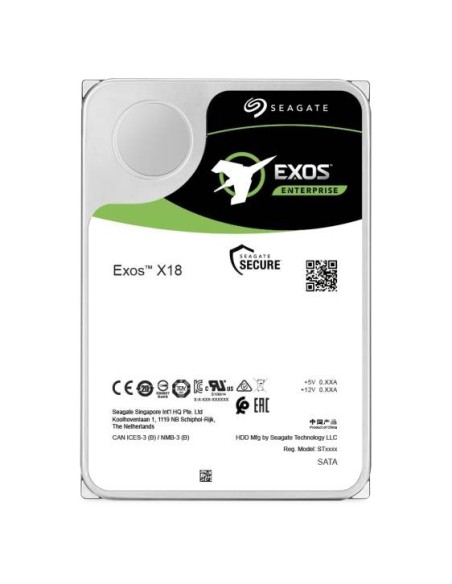 ST18000NM000J 18TB Disco Duro 3.5" Edición EXOS Enterprise 7200RPM 256MB