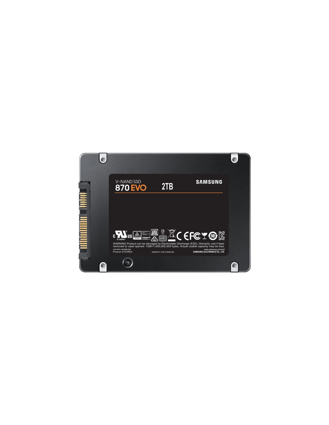 Disco duro  MZ-77E2T0B 2TB Disco SSD 2.5'' Edición EVO 870 560MB s