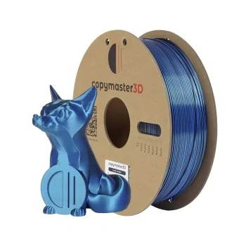 Copymaster3D Duo-Silk : Filament d'impression 3D : 1,75mm (1Kg) : Bleu foncé