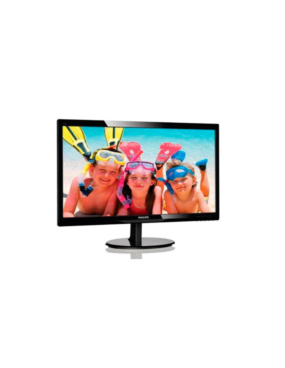 Monitor REACONDICIONADO LCD PHILIPS 240P 24" DP NEGRO