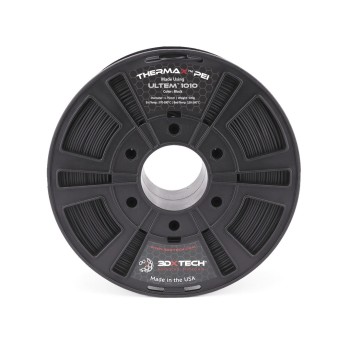 3DXTech ThermaX™ PEI 1010 | Filamento para impressão 3D | 1,75 mm (0,5Kg) | Preto