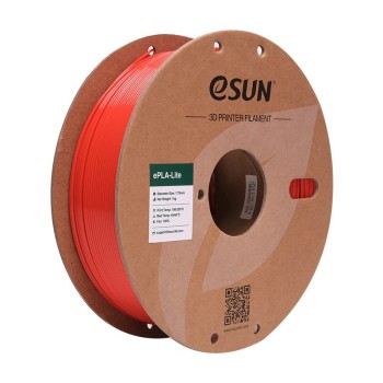 eSun ePLA-Lite | 3D-Druck Filament | 1.75mm (1Kg) | Rot