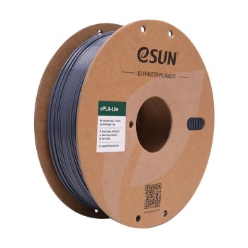 eSun ePLA-Lite | 3D-Druck Filament | 1,75 mm (1Kg) | Grau