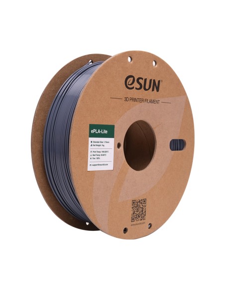 eSun ePLA-Lite | 3D Printing Filament | 1.75 mm (1Kg) | Grey