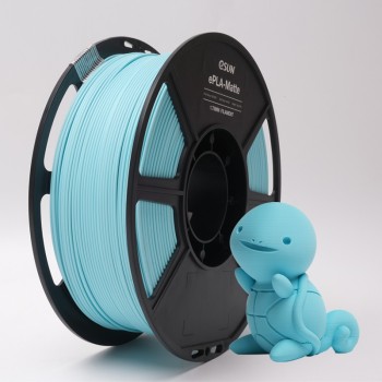 eSun ePLA-Matte | Filamento para impressão 3D | 1,75mm (1Kg) | Azul claro