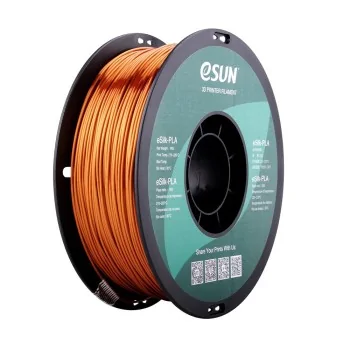 eSun ePLA-Silk : 3D-Druck Filament : 1.75 mm (1Kg) : Kupfer