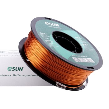 eSun ePLA-Silk : 3D-Druck Filament : 1.75 mm (1Kg) : Kupfer