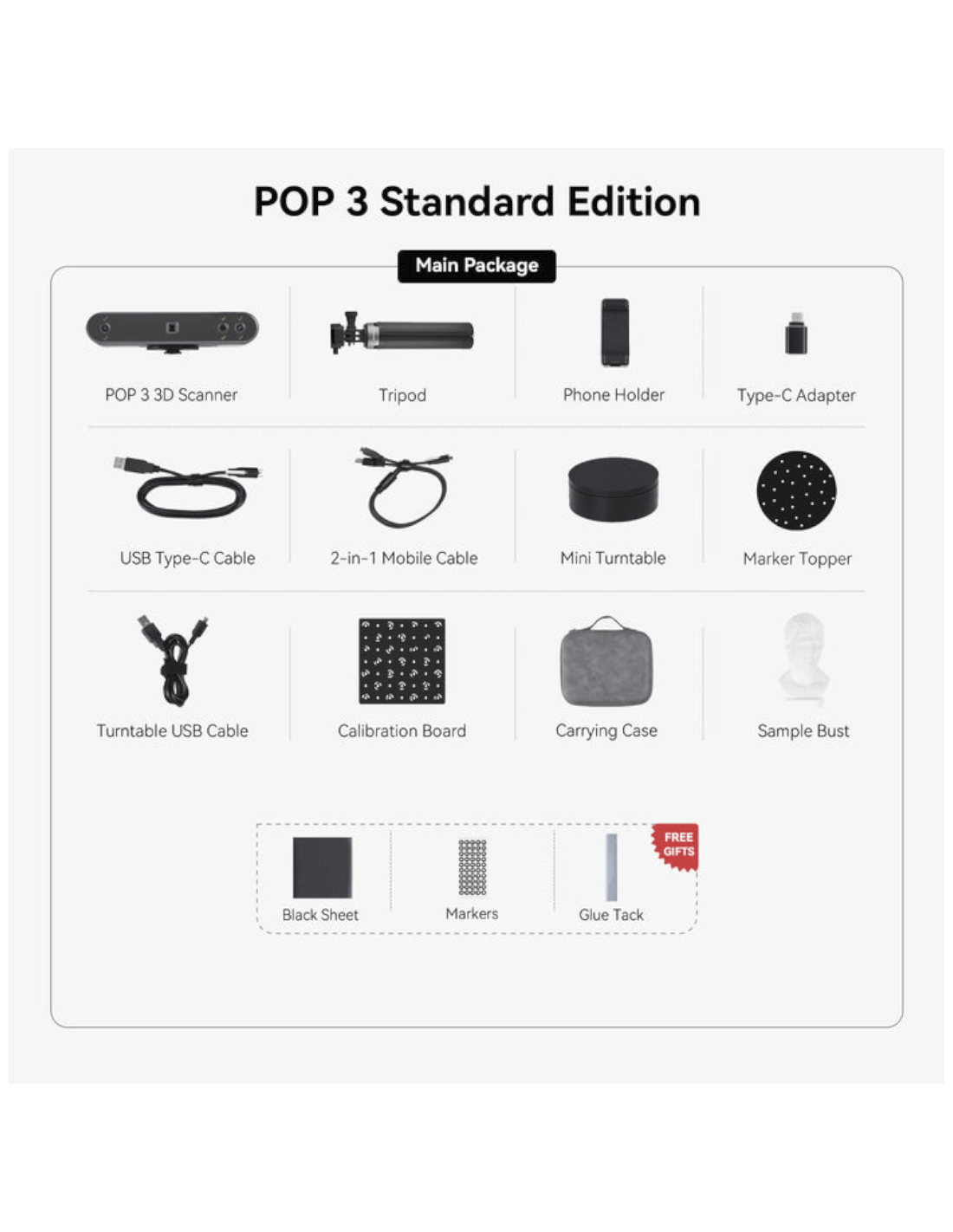 Revopoint POP 3 - 3D-Scanner