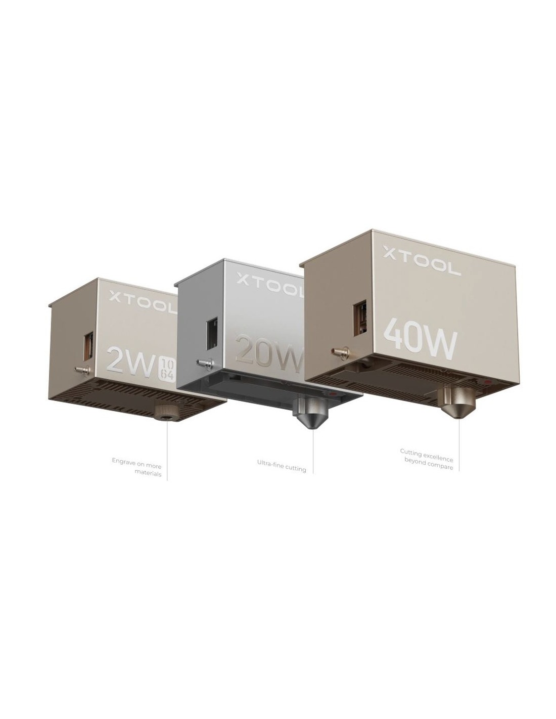 xTool S1 - 40W - Pacchetto base | Macchina per incisione e taglio laser