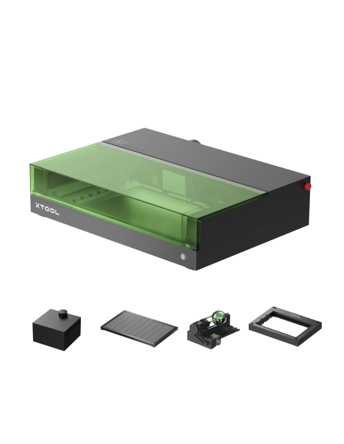 xTool S1 - 40W (Kit Deluxe) - Máquina de corte e gravação a laser