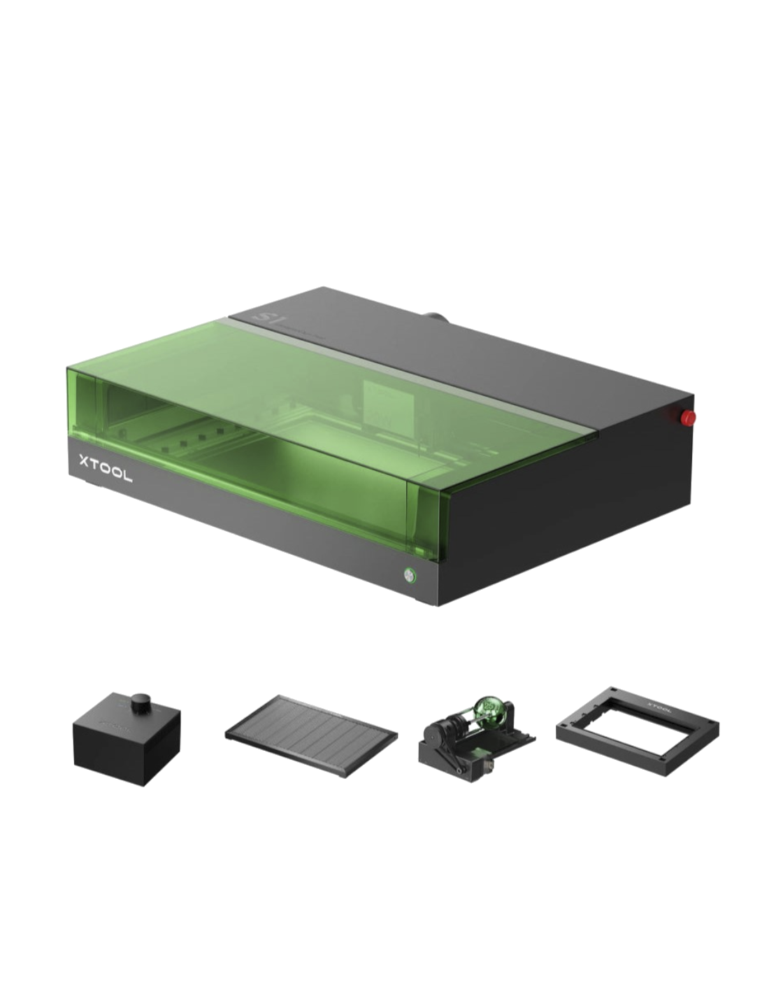 xTool S1 - 20W (Deluxe Kit) - Máquina de grabado y corte por láser