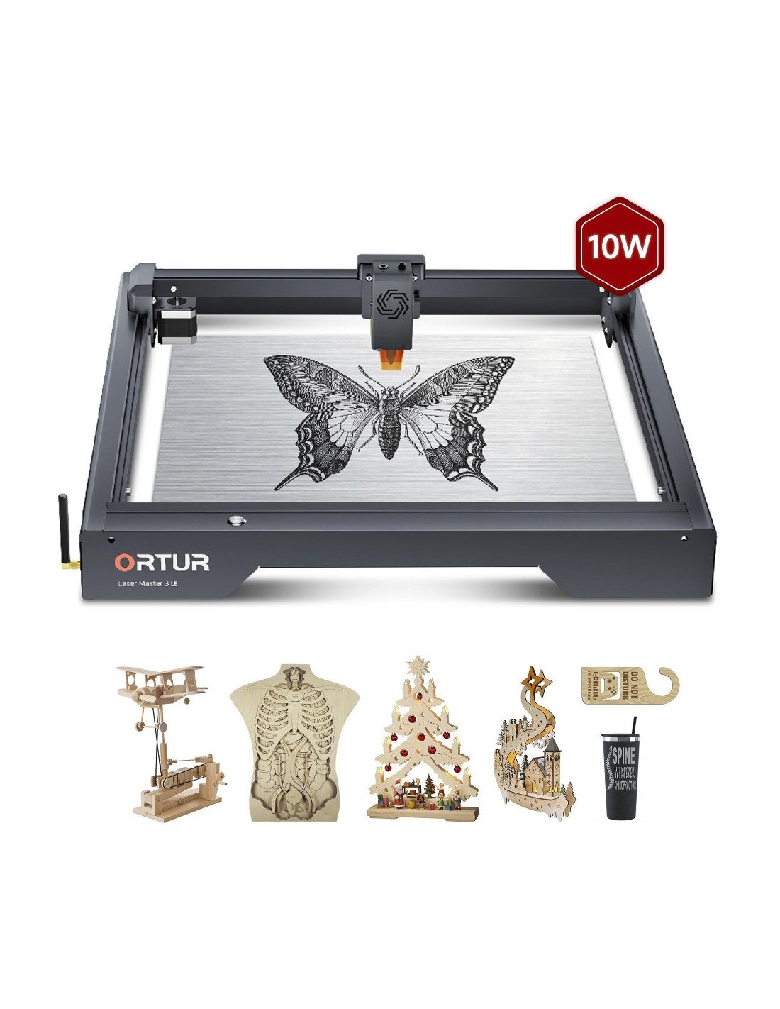 Ortur Laser Master 3 LE 10W - Laser Cutting and Engraving Machine