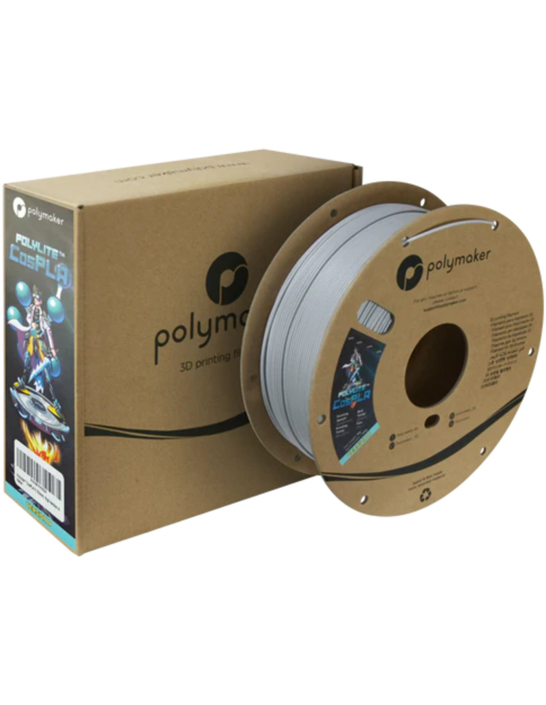 Polymaker PolyLite™ CosPLA | 3D-Druck Filament | 1,75 mm (1Kg) | Version A