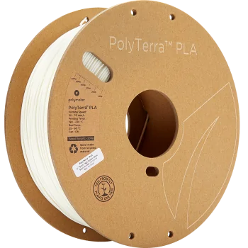 Polymaker PolyTerra PLA | 3D-Druck Filament | 2,85 mm (1Kg) | Weiß