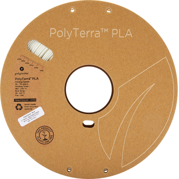 Polymaker PolyTerra PLA | Filamento para impressão 3D | 2,85 mm (1Kg) | Branco