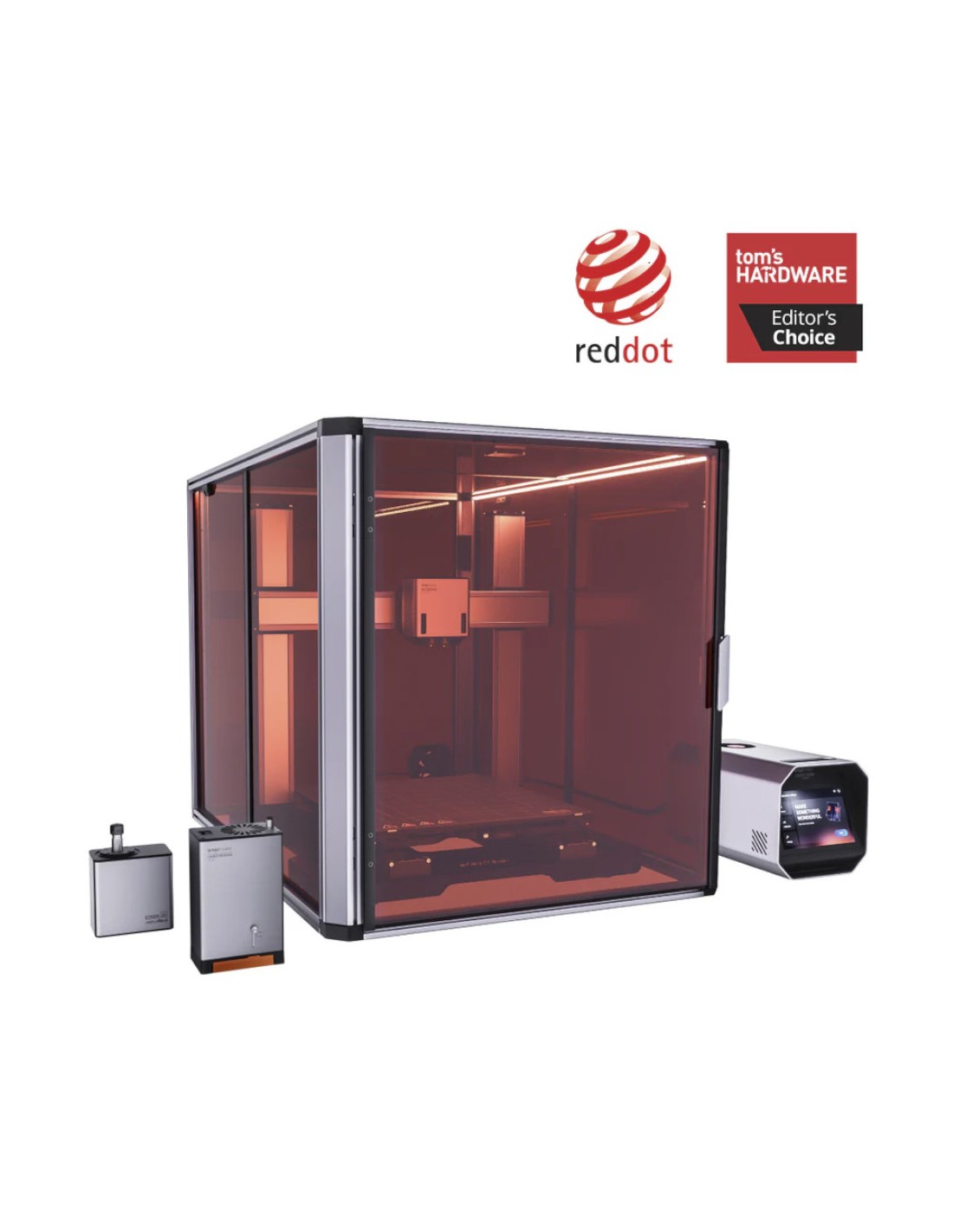 Snapmaker Artisan 3-en-1 - impresora 3D, fresadora CNC, máquina de grabado y corte láser 40W