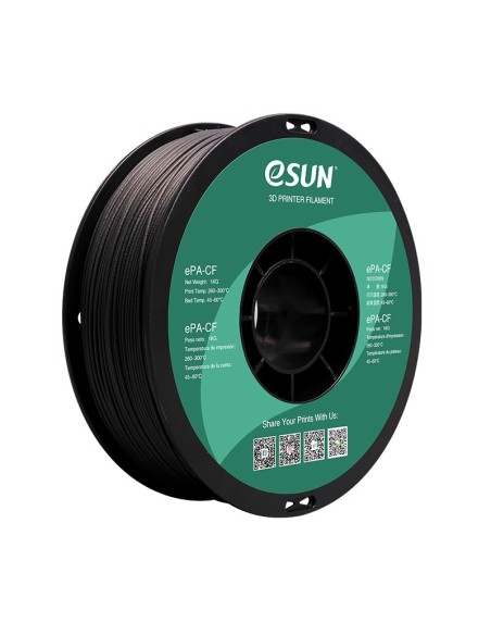 eSun ePA-CF | 3D-printfilament | 1,75 mm (1 kg) | Naturligt