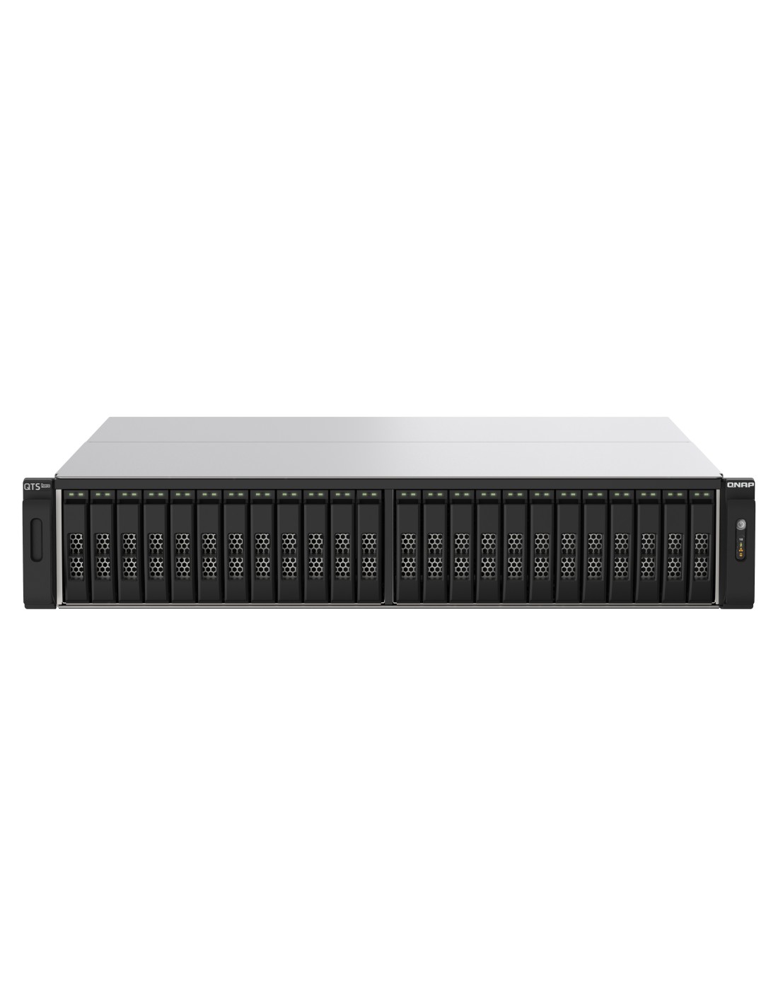 TS-h2490FU-7232P-64G NAS 24 Bahías NVMe U2 -AMD EPYC 7232P de 8 núcleos a 3,1 GHz (Hasta 3.2) 64 GB DDR4 ECC (max 256 GB)