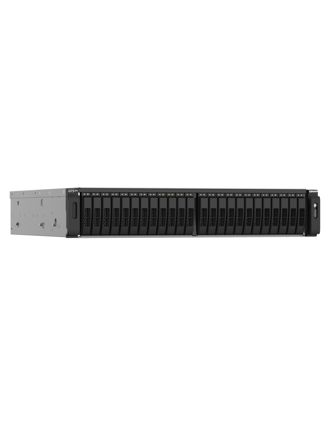 TS-h2490FU-7232P-64G NAS 24 Bahías NVMe U2 -AMD EPYC 7232P de 8 núcleos a 3,1 GHz (Hasta 3.2) 64 GB DDR4 ECC (max 256 GB)