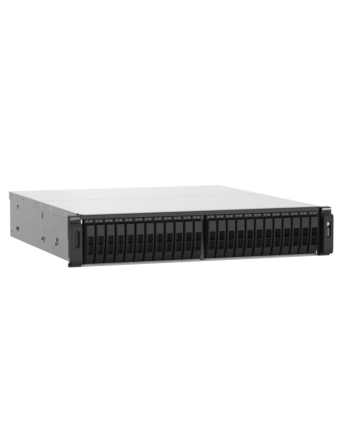 TS-h2490FU-7232P-64G NAS 24 Bahías NVMe U2 -AMD EPYC 7232P de 8 núcleos a 3,1 GHz (Hasta 3.2) 64 GB DDR4 ECC (max 256 GB)