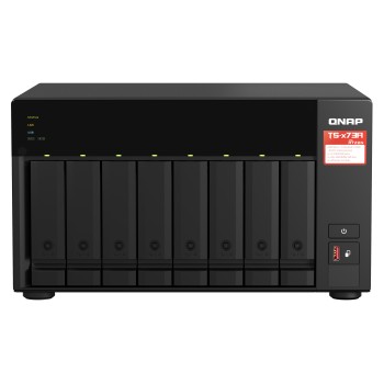  TS-873A-8G NAS 8 Bahías (M.2 SATA x2) - AMD Ryzen V1500B 4 núcleos 2.2GHz, 8GB DDR4 (max 32GB)