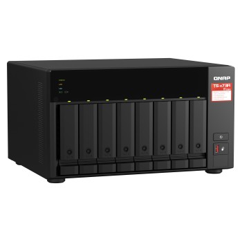  TS-873A-8G NAS 8 Bahías (M.2 SATA x2) - AMD Ryzen V1500B 4 núcleos 2.2GHz, 8GB DDR4 (max 32GB)